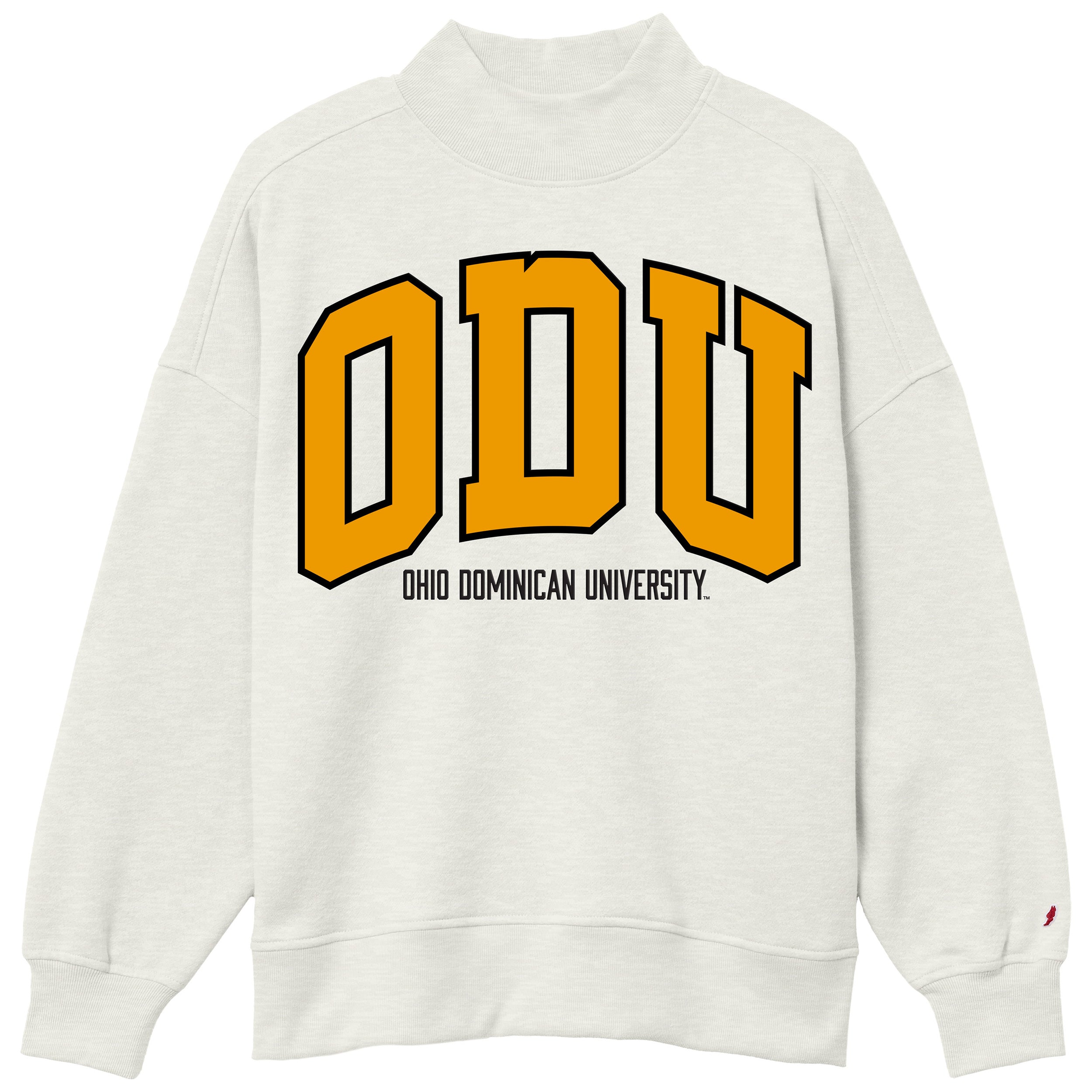 Diana Mock Neck | Oatmeal Heather – Ohio Dominican Campus Store