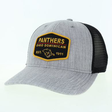 Mid-Pro Snapback Trucker Cap, Grey/Black
