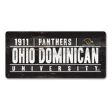 Long Wood Magnet 1.75"x3.75" | Black