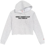 1636 Ladies Cropped Hood | Ash