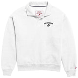 Victory Springs Ladies Collar Pullover | Heather Varsity White