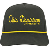 5-Panel Adjustable Hat | Black