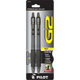 G2 Retractable Gel Pen | 1.0mm Black 2Pk
