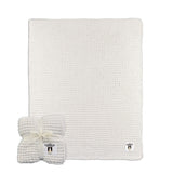 Cable Knit Blanket | Ivory