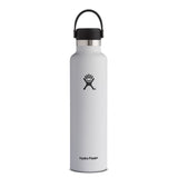 24oz Standard Mouth Flex Cap | White