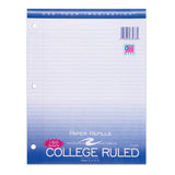 Filler Paper 8.5"x11" College Ruled w/Margin