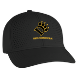 Airflow Laser Front Panel Structured Classic Fit Cap | Black