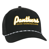 Alto Structured Classic 5-Panel Tech Fabric Cap | Black