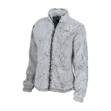 Ladies Full Zip Sherpa Jacket | Frosty Grey