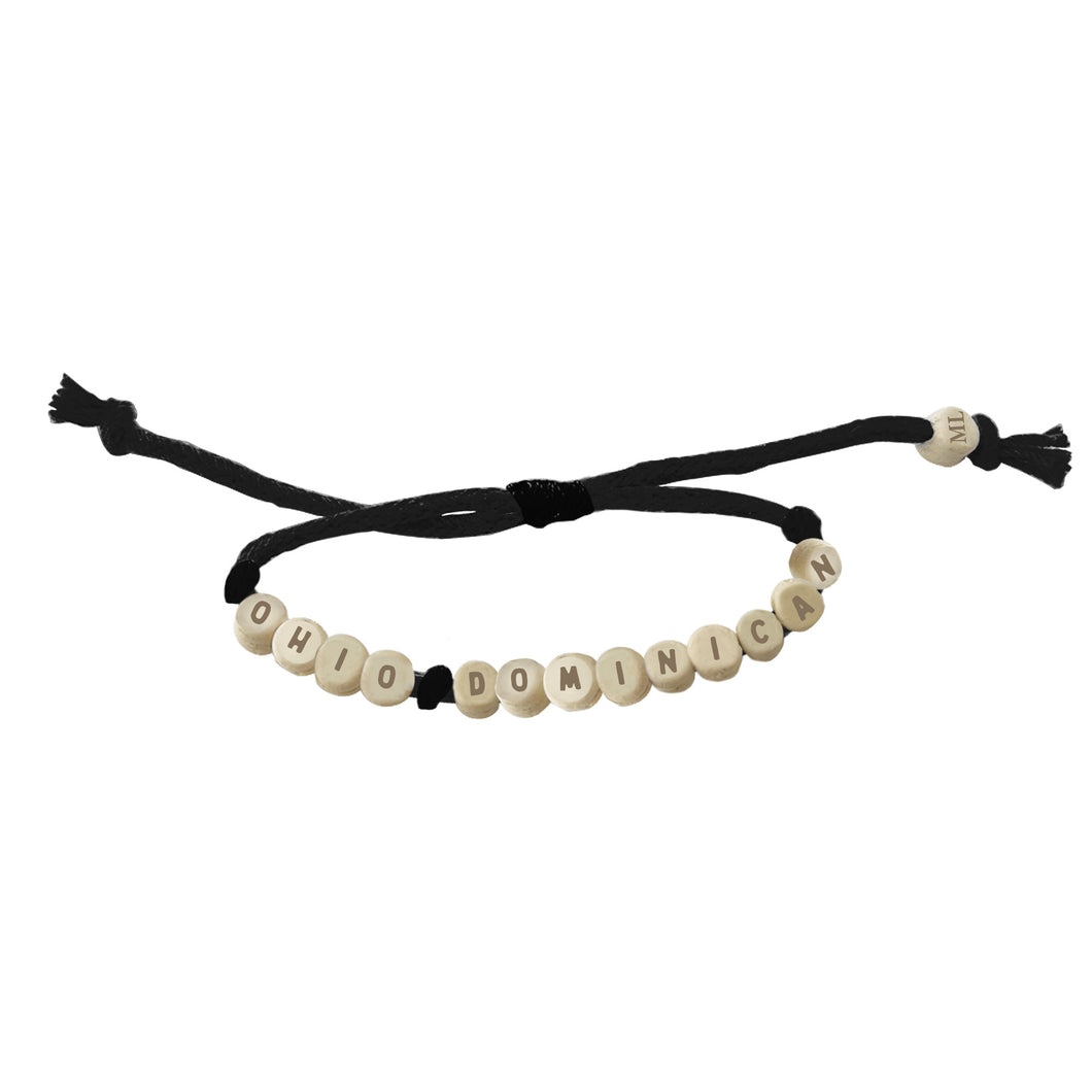 Mud Love Bitty Beads Bracelet | Jet