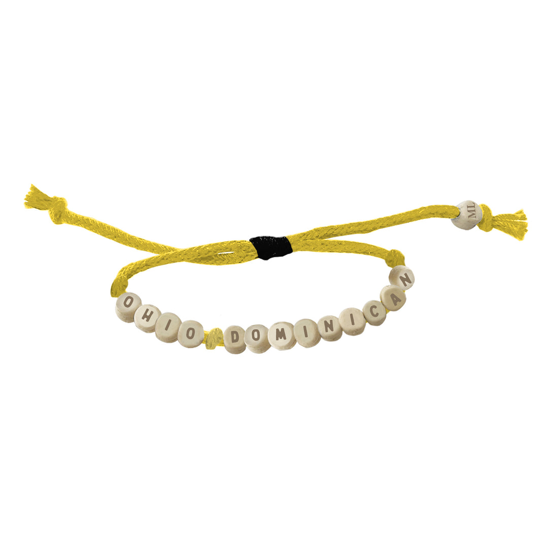 Mud Love Bitty Beads Bracelet | Goldenrod