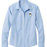 Ladies Wrinkle-Free Classic Oxford Cloth Shirt | Blue