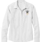 Ladies Wrinkle-Free Classic Oxford Cloth Shirt | White