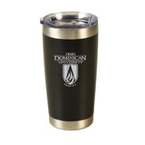 20 oz. Powder Coated Stainless Steel Tumbler | Black