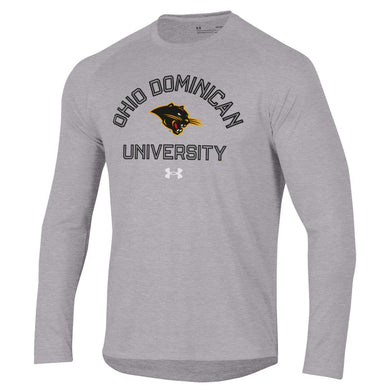 UA Tech Long Sleeve Tee, Tru Grey Heather (F22)