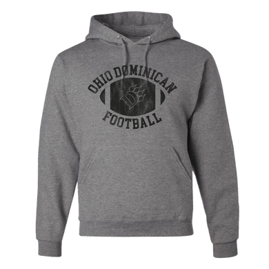 Hooded Football Sweatshirt, Oxford