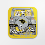 4 inch Weather Resistant Sticker | College Friends