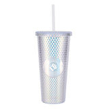 Galway Travel Tumbler | Clear Iridescent