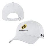 Garment Washed Cotton Adjustable Cap | White