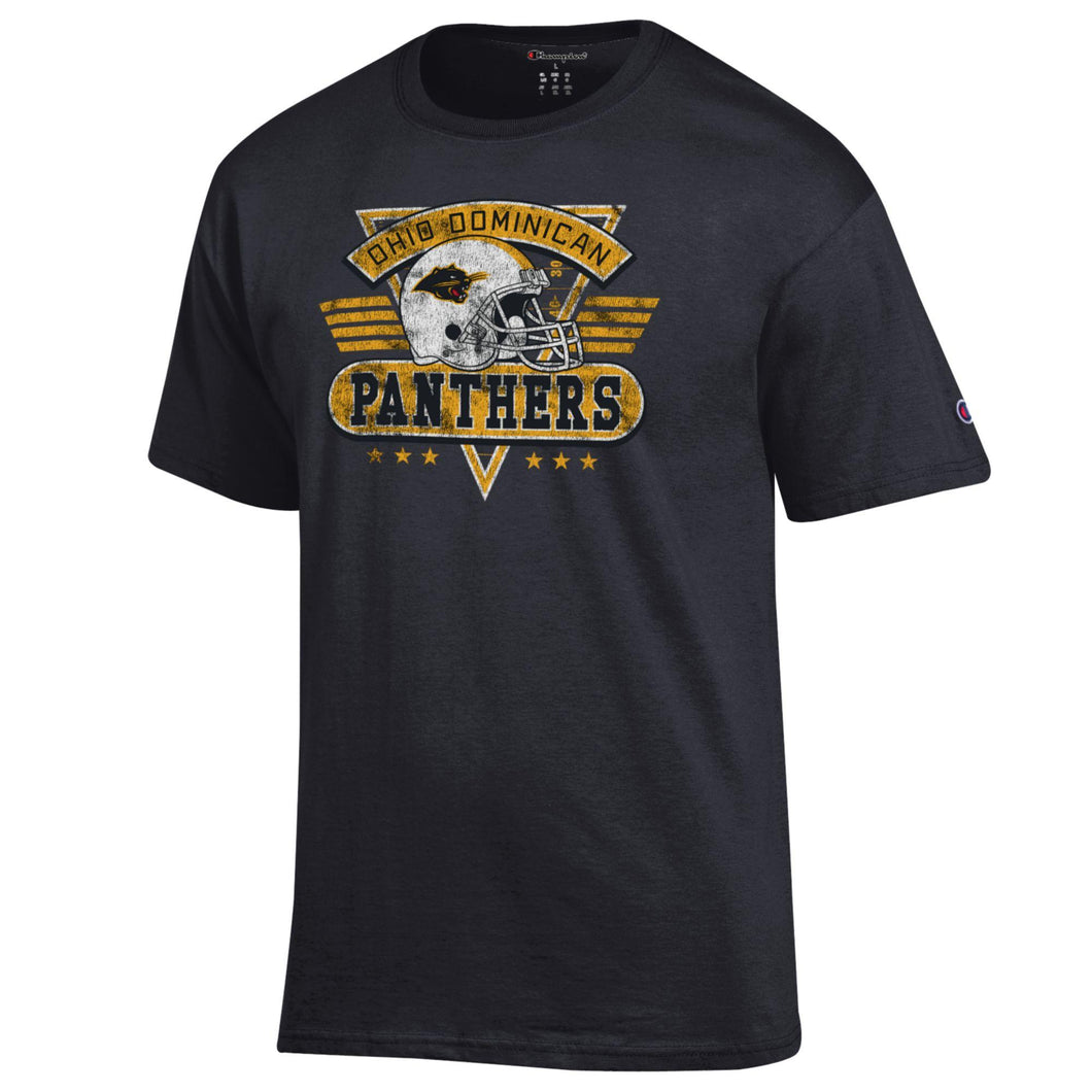 Retro Football Tee | Black