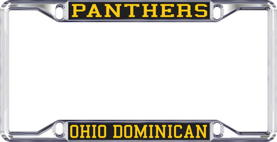 License Plate Frame, Panthers