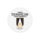 Embroidered Emblem 3" White