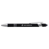 Color Rubber Grip Stylus Pen | Black