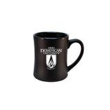 Etched MK Matte Mug | Black
