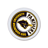 Round Celluloid Magnet | Gold