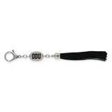 Tassel Key Tag | Black