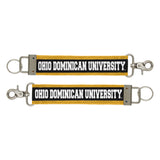 Stratford Woven Key Strap | Black/Gold