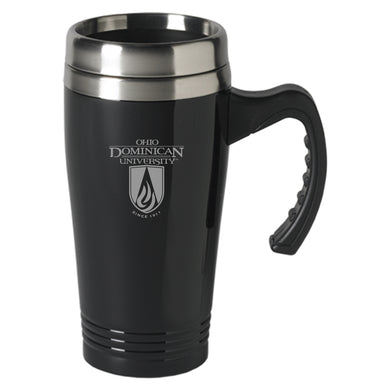 16 oz. Stainless Insulated w/Handle, Black