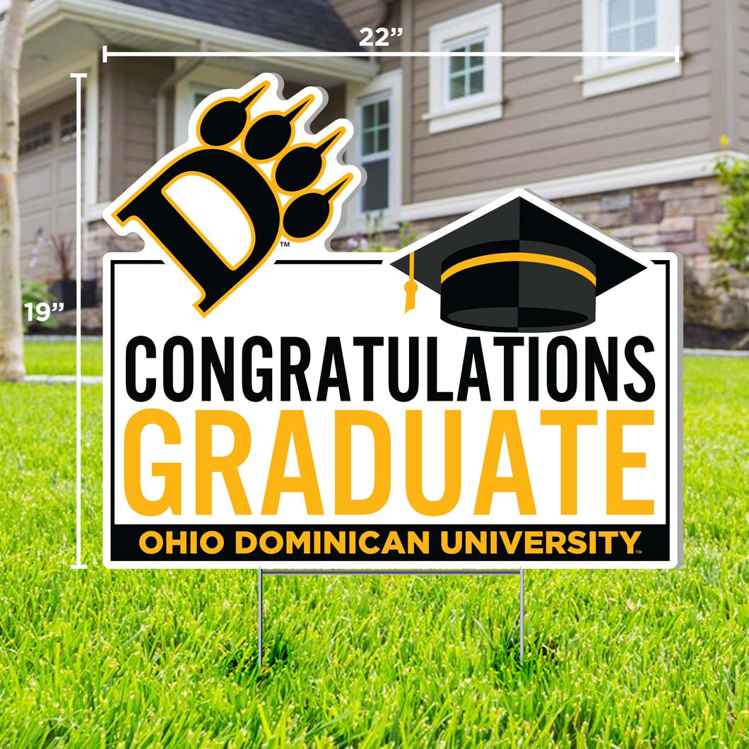 Graduation Yard Sign, Congratulations Graduate