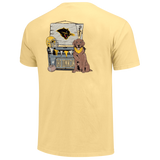 Comfort Colors Tailgate Dog Tee | Butter