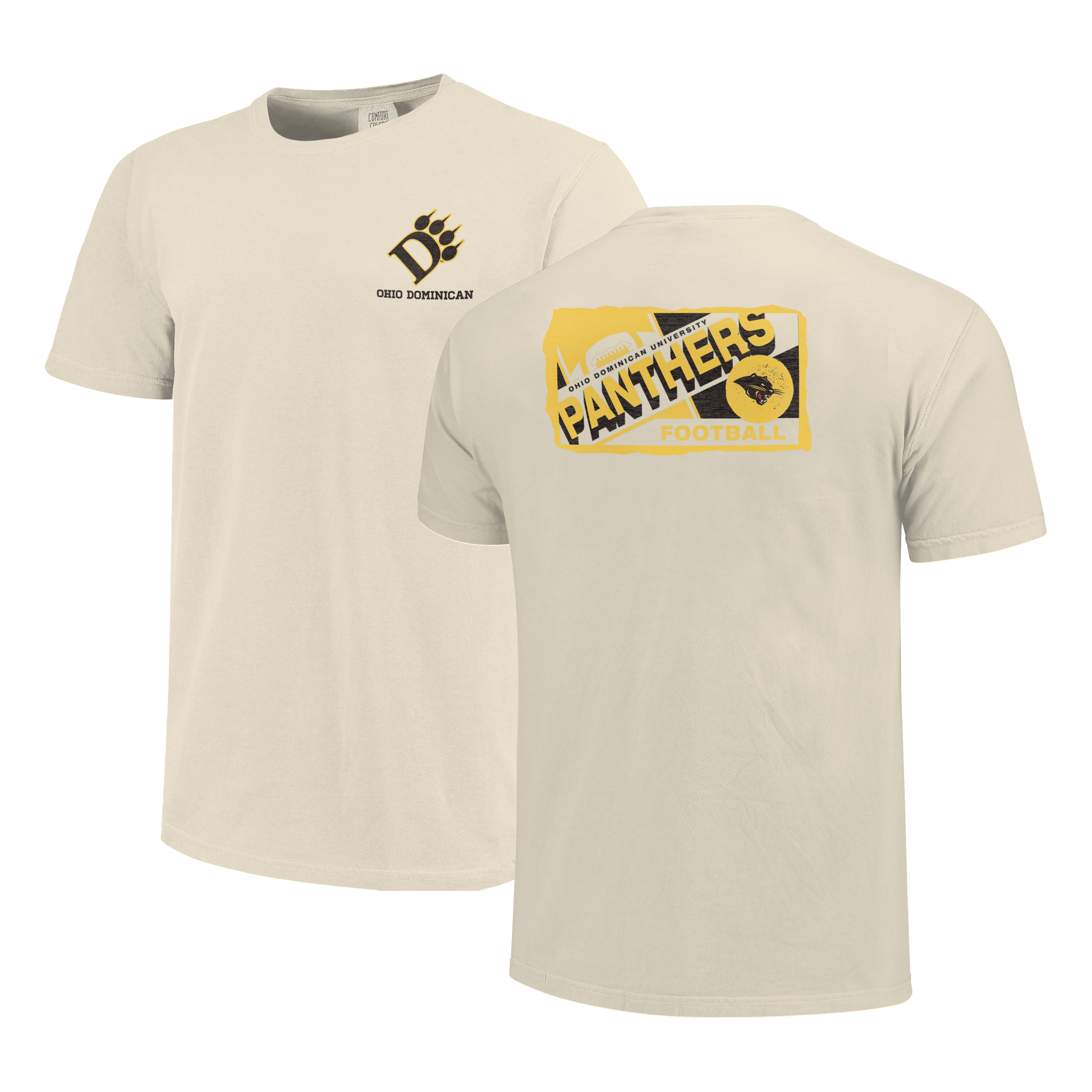 Comfort Colors Stadium Ticket Tee | Ivory – Ohio Dominican Campus