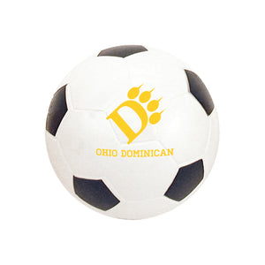 Medium 4" Foam Soccer Ball, Black/White
