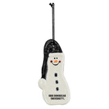 Benny the Snowman Ceramic Ornament