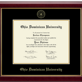 Embossed Gallery Diploma Frame | Gold